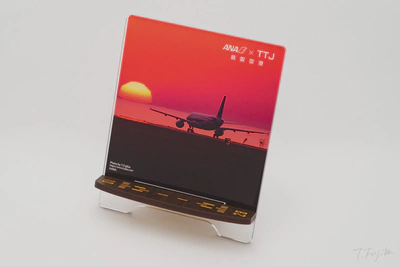 タブレットスタンド/タイトル「落陽」